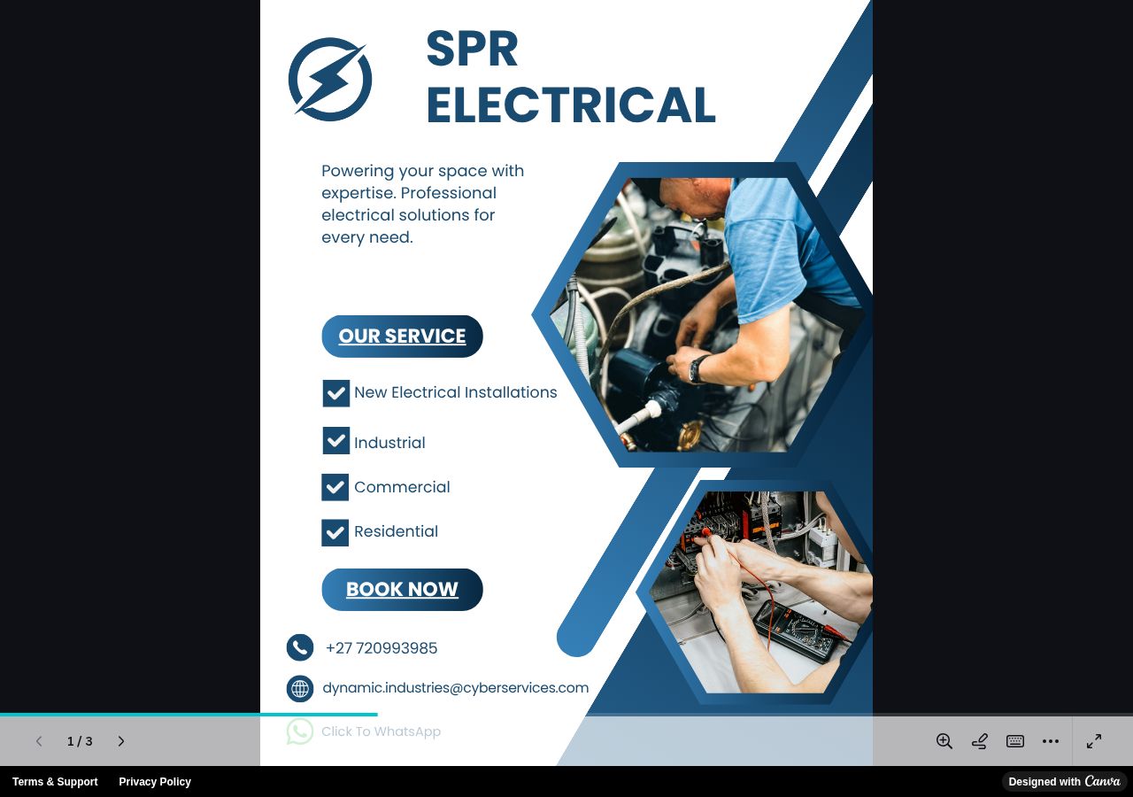 SPR Electrical — Safe, Certified Electrical Solutions